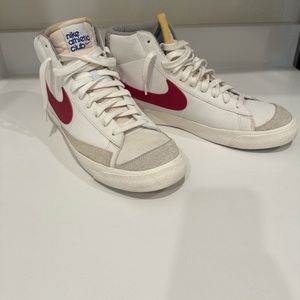 Nike high top blazers